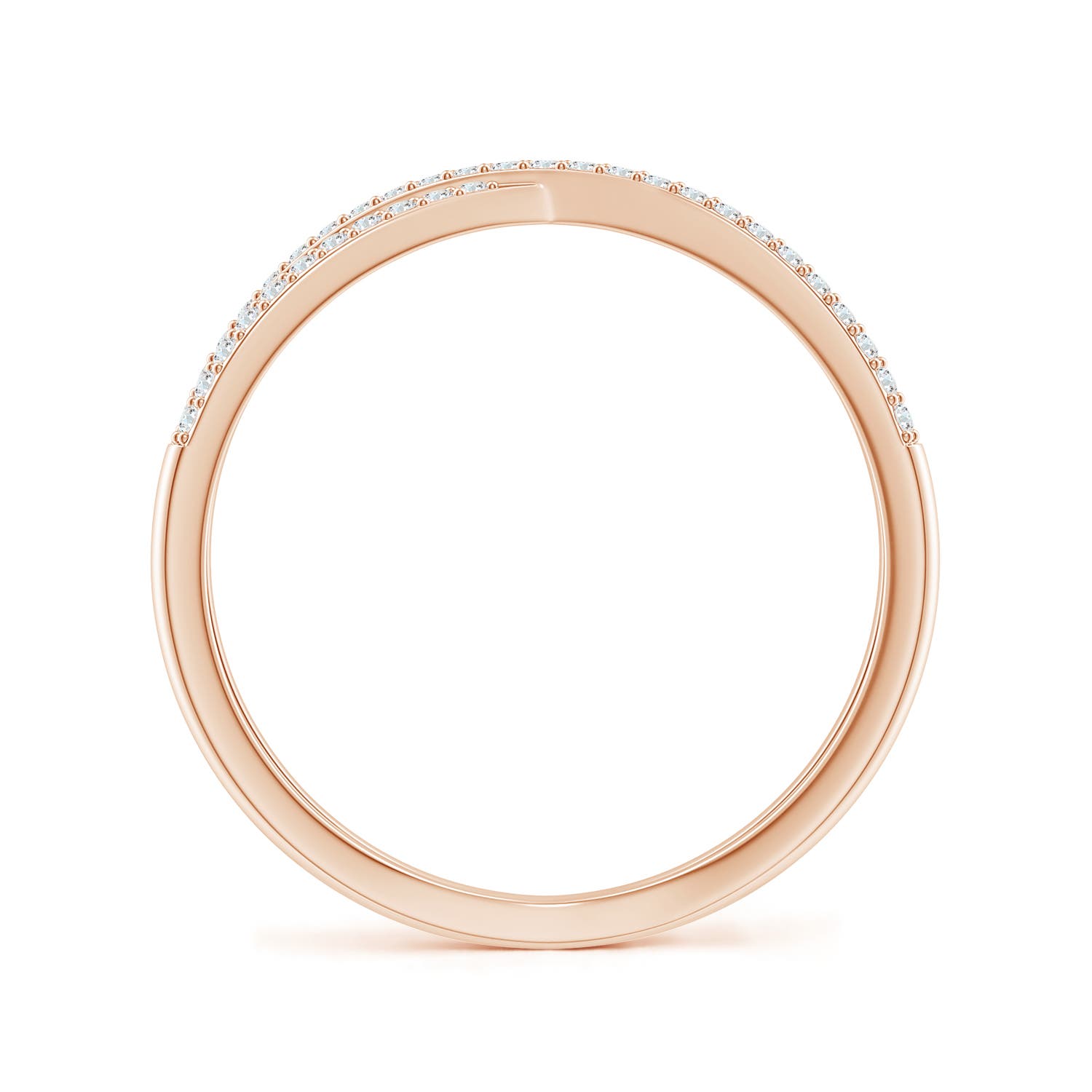 F-G, VS / 0.19 CT / 14 KT Rose Gold