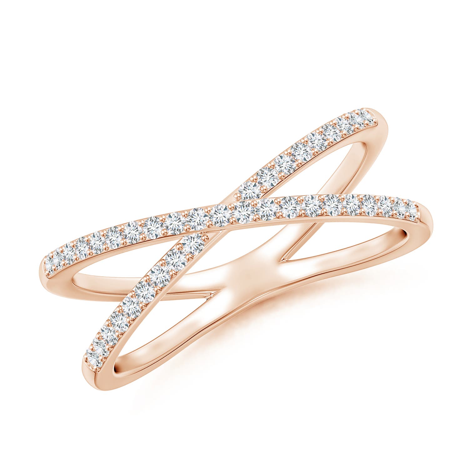 F-G, VS / 0.27 CT / 14 KT Rose Gold