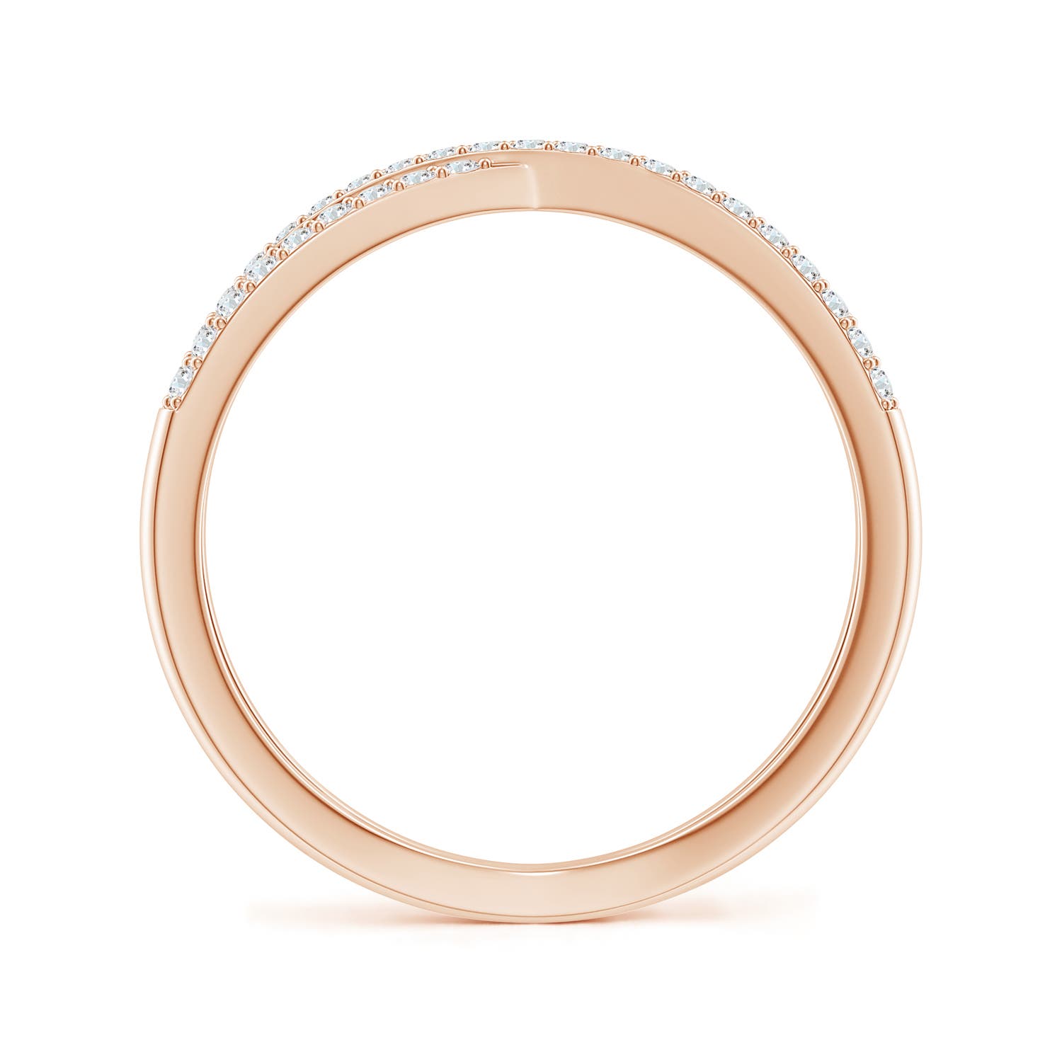 F-G, VS / 0.27 CT / 14 KT Rose Gold