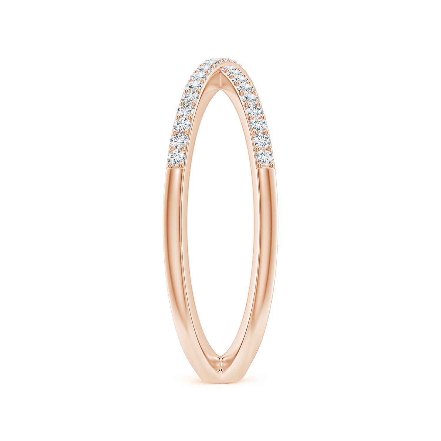 F-G, VS / 0.27 CT / 14 KT Rose Gold