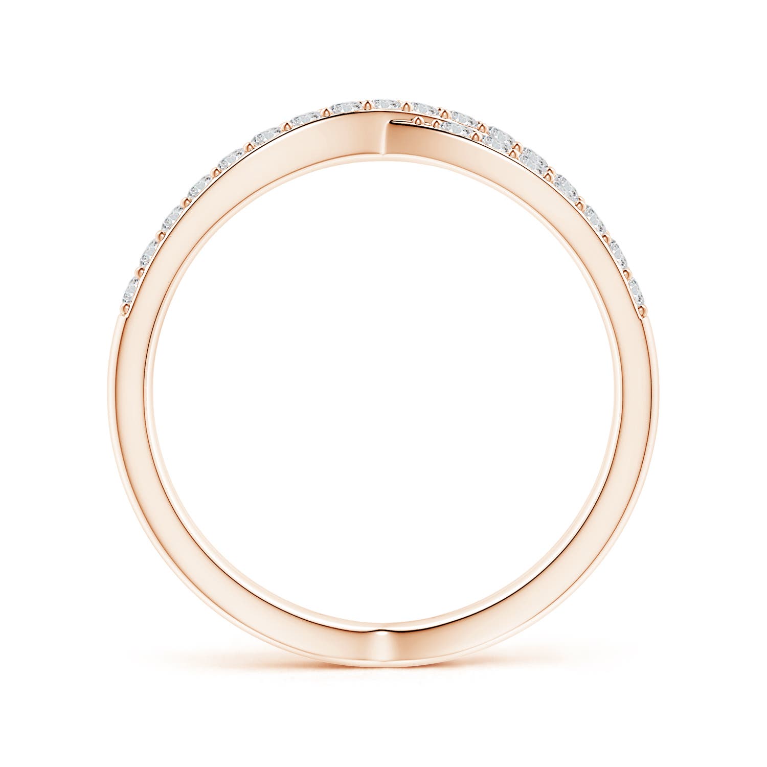 H, SI2 / 0.31 CT / 14 KT Rose Gold