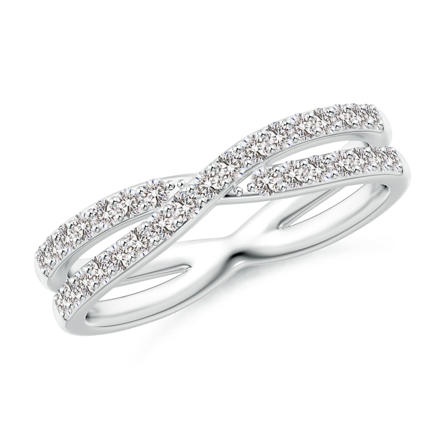 I-J, I1-I2 / 0.31 CT / 14 KT White Gold