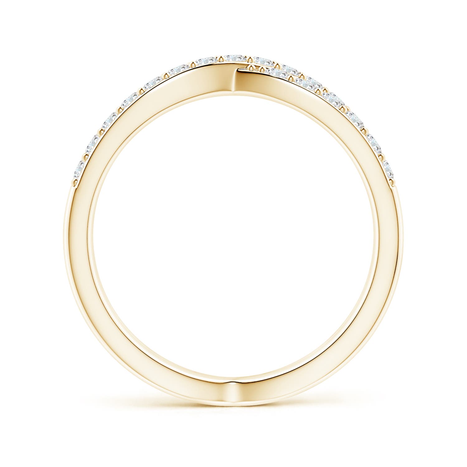 F-G, VS / 0.49 CT / 14 KT Yellow Gold