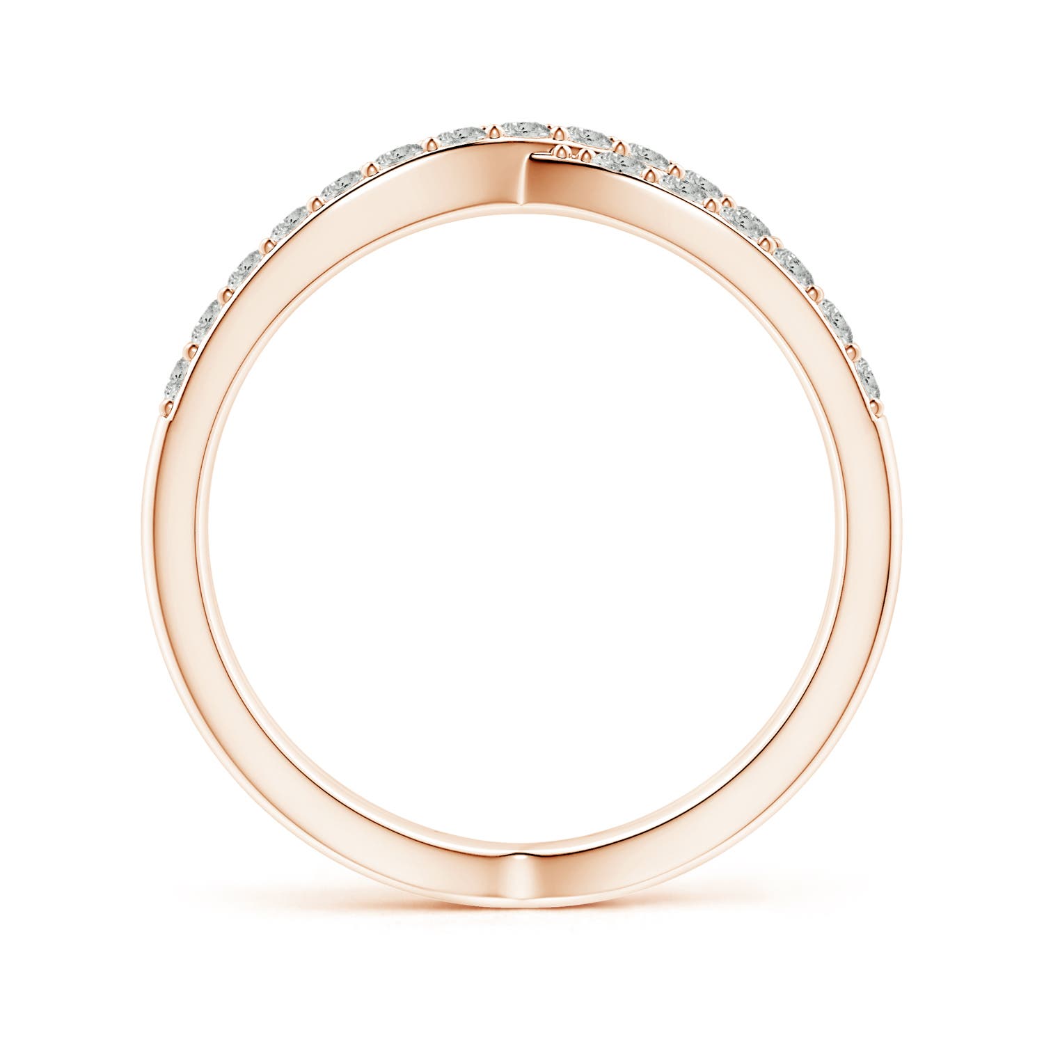 K, I3 / 0.49 CT / 14 KT Rose Gold