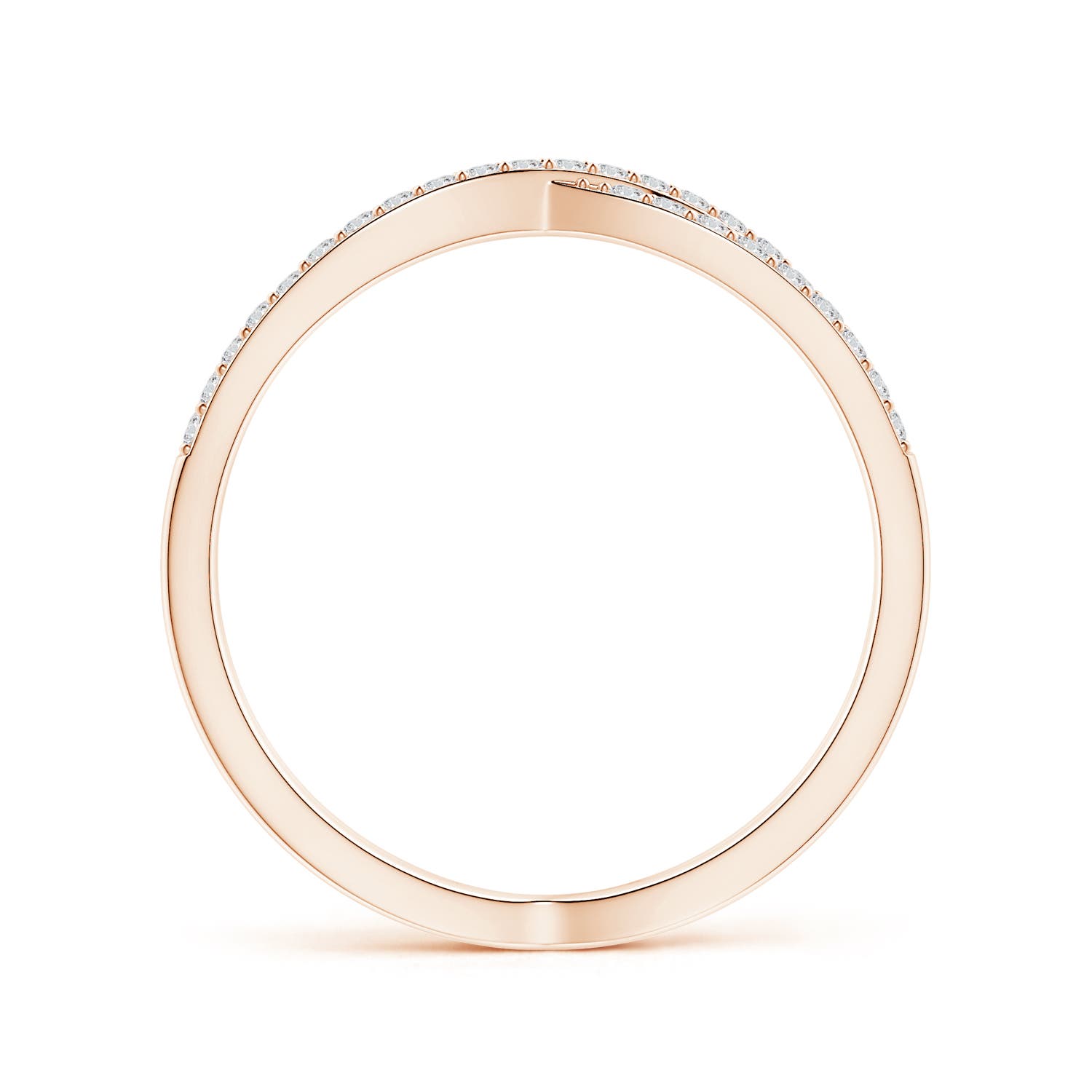 H, SI2 / 0.2 CT / 14 KT Rose Gold