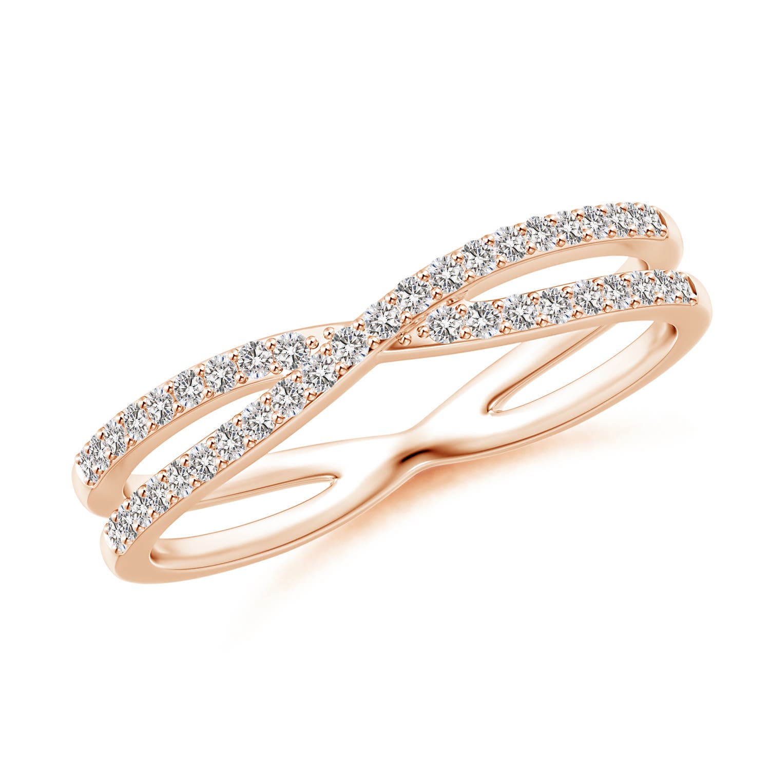 I-J, I1-I2 / 0.2 CT / 14 KT Rose Gold