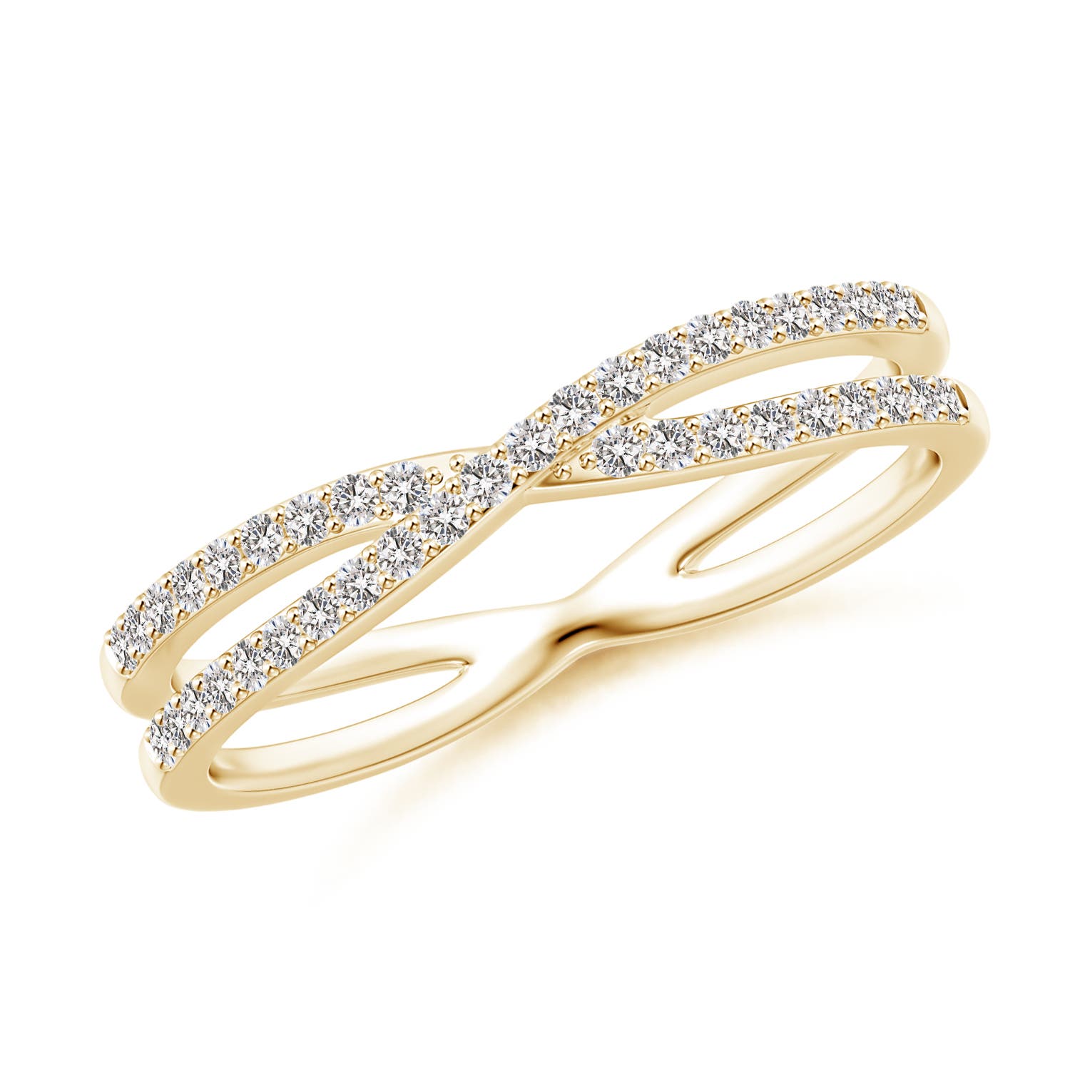 I-J, I1-I2 / 0.2 CT / 14 KT Yellow Gold