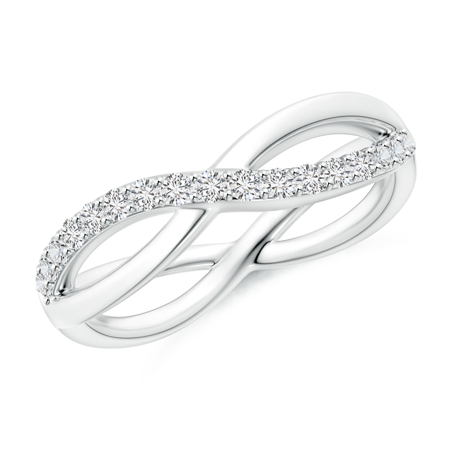 H, SI2 / 0.24 CT / 14 KT White Gold