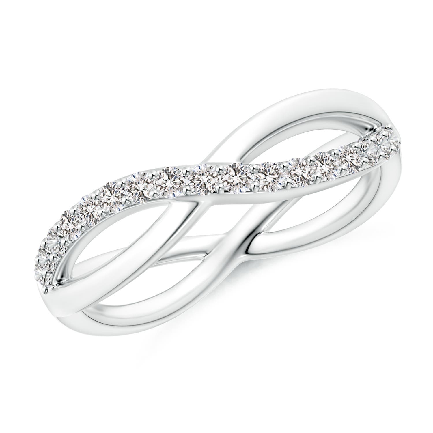 I-J, I1-I2 / 0.24 CT / 14 KT White Gold