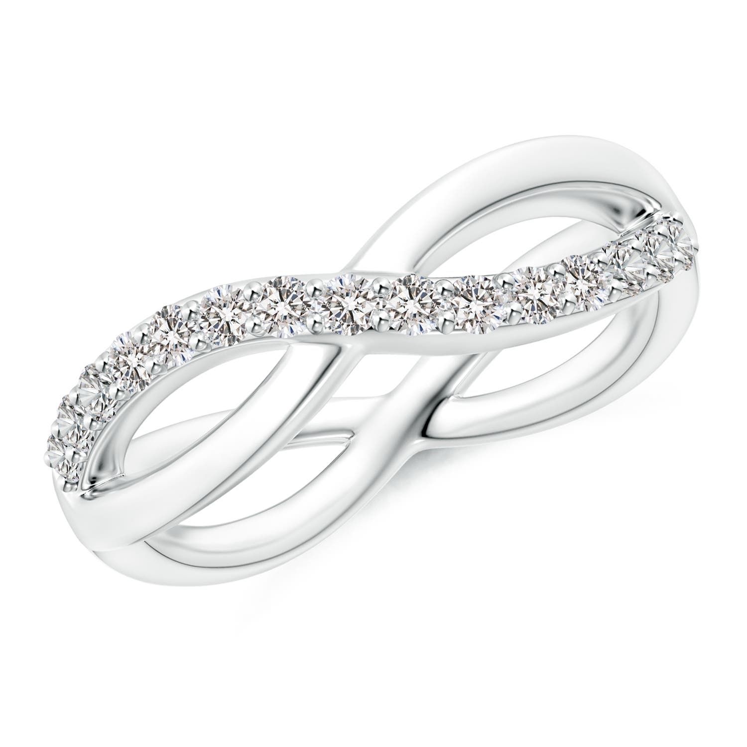 I-J, I1-I2 / 0.35 CT / 14 KT White Gold