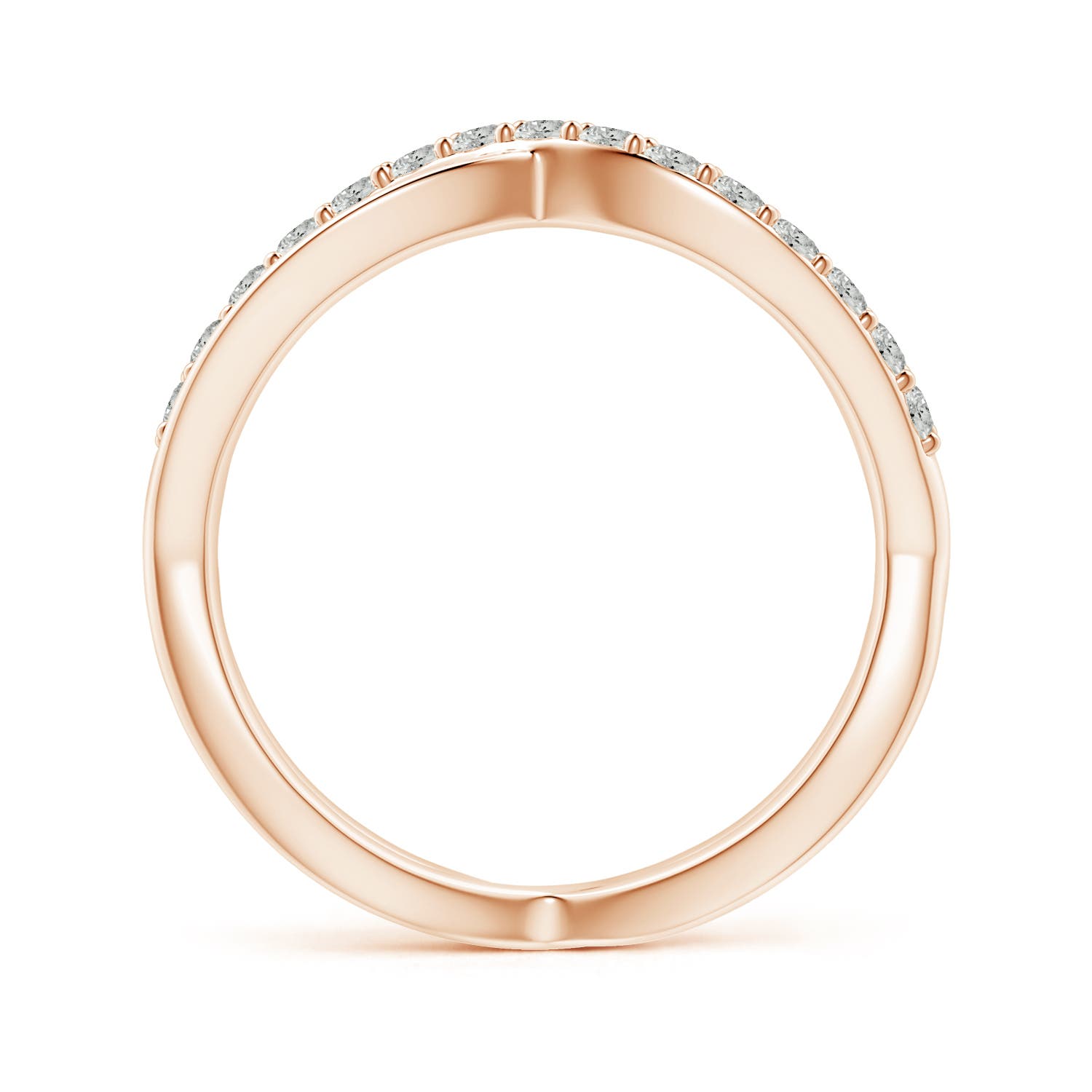 K, I3 / 0.35 CT / 14 KT Rose Gold