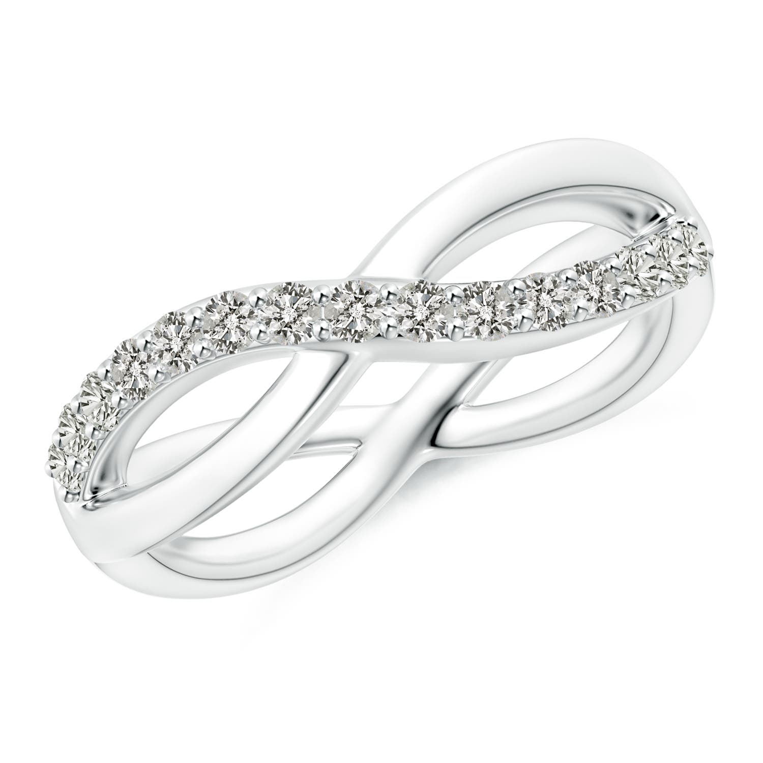 K, I3 / 0.35 CT / 14 KT White Gold