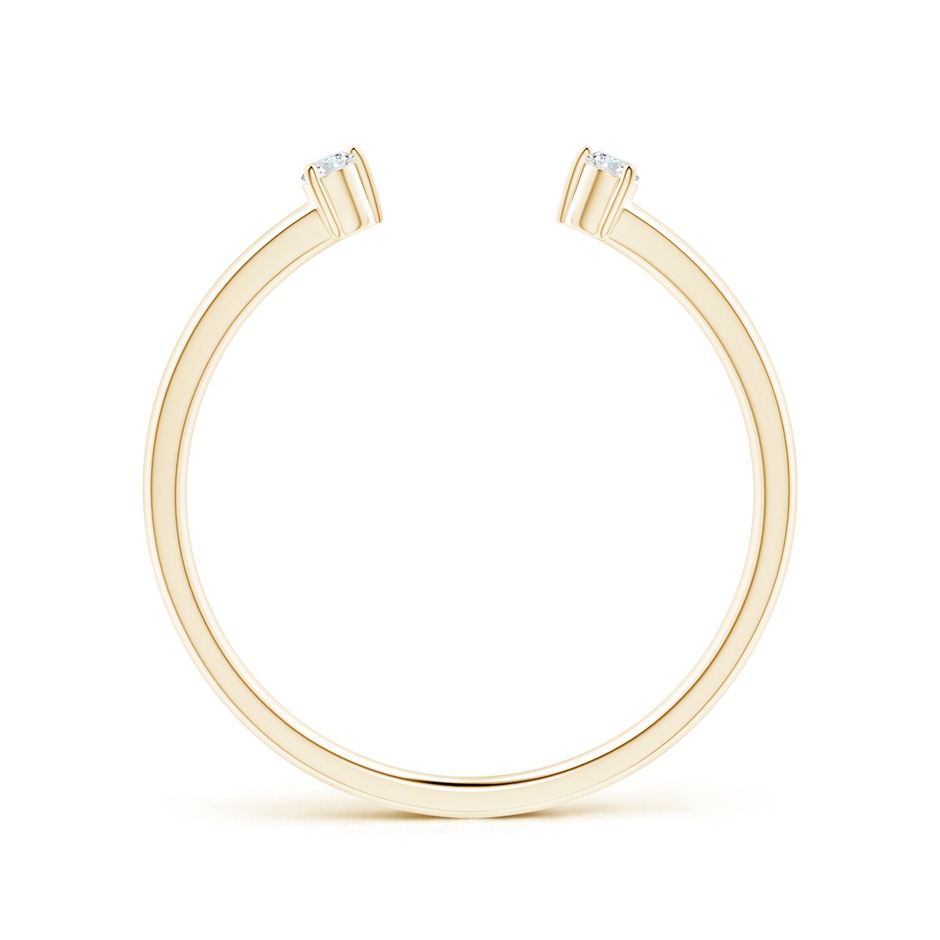 1.8mm GVS2 Two-Stone Diamond Open Ring in Yellow Gold side-1