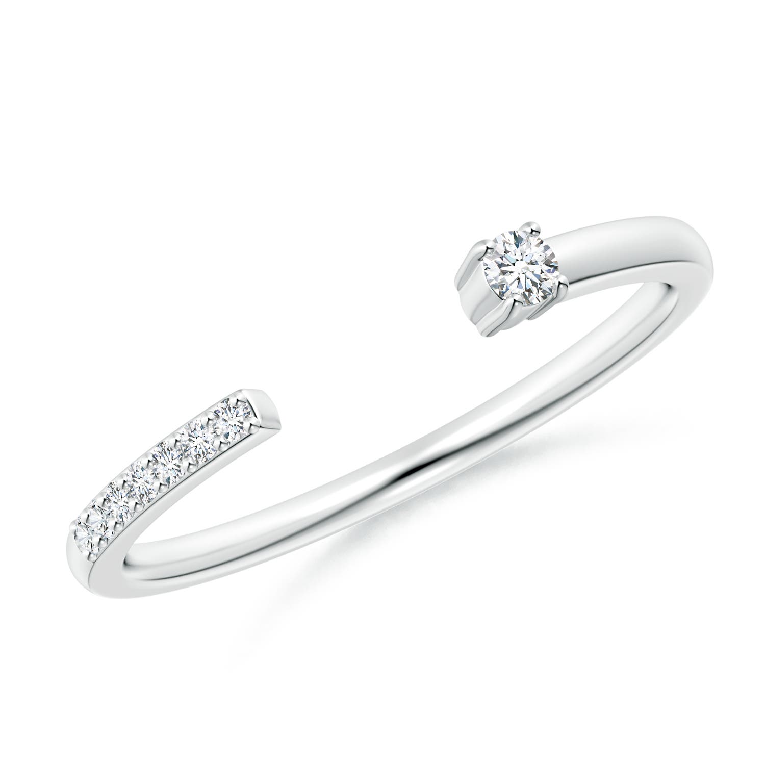 F-G, VS / 0.1 CT / 14 KT White Gold