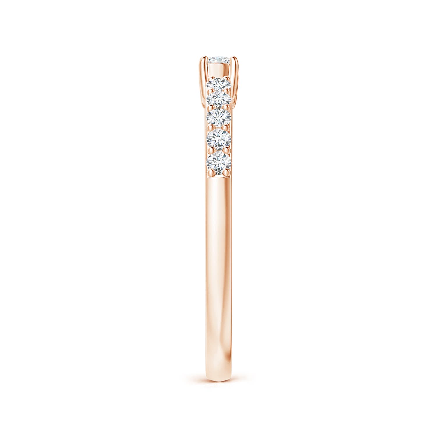 F-G, VS / 0.15 CT / 14 KT Rose Gold