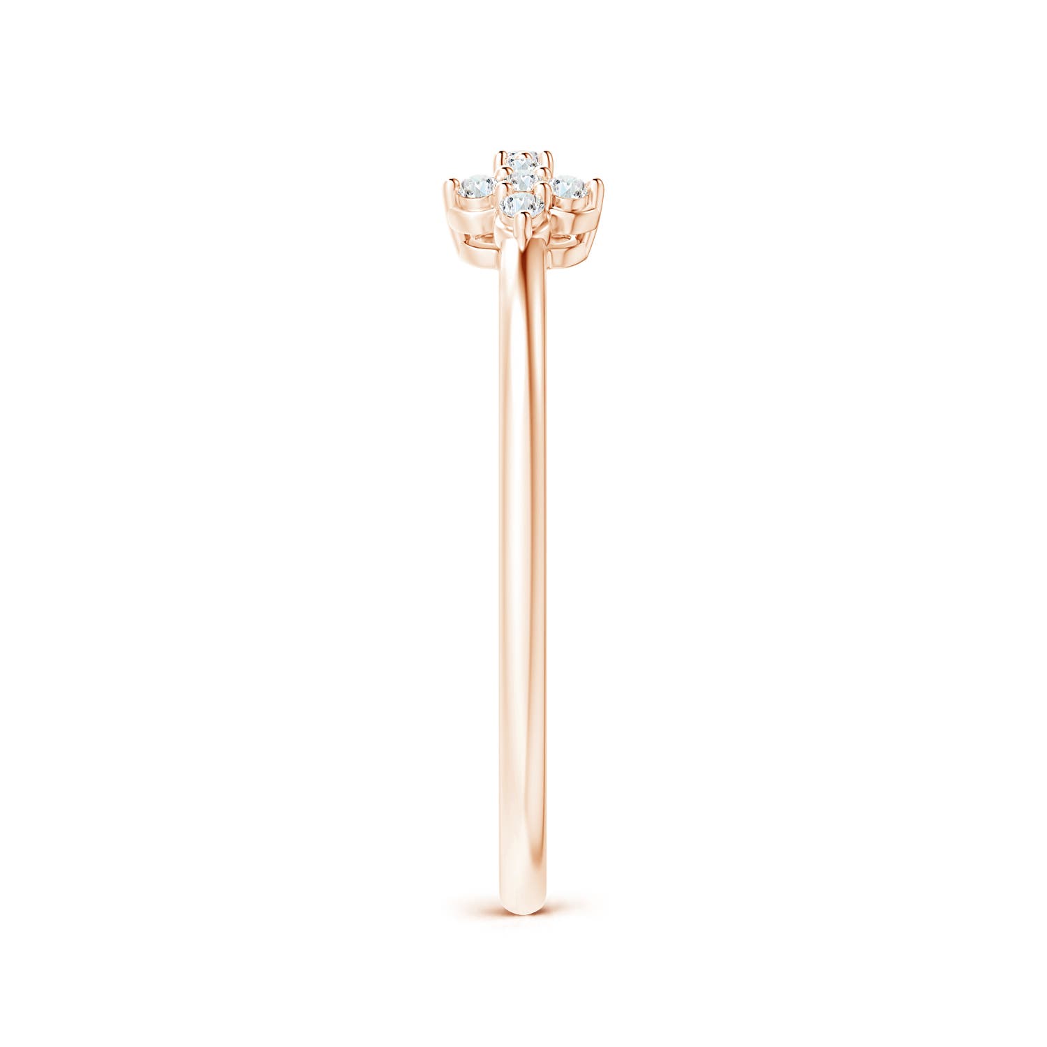 G, VS2 / 0.06 CT / 14 KT Rose Gold