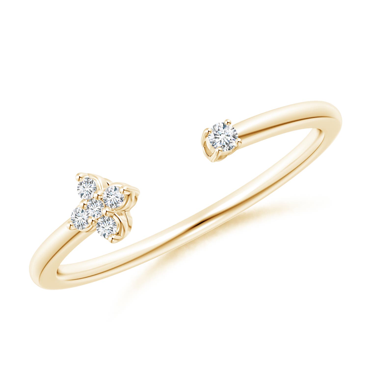 G, VS2 / 0.06 CT / 14 KT Yellow Gold