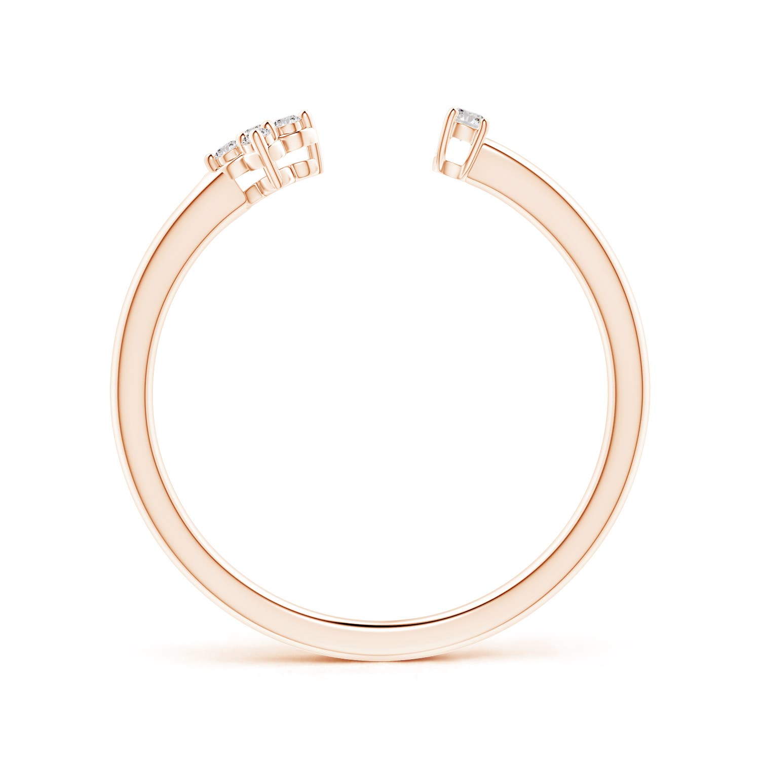 I-J, I1-I2 / 0.06 CT / 14 KT Rose Gold