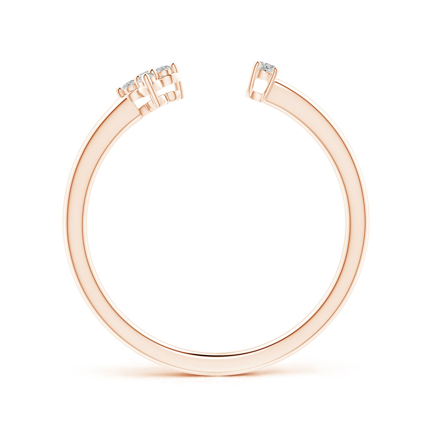 K, I3 / 0.06 CT / 14 KT Rose Gold