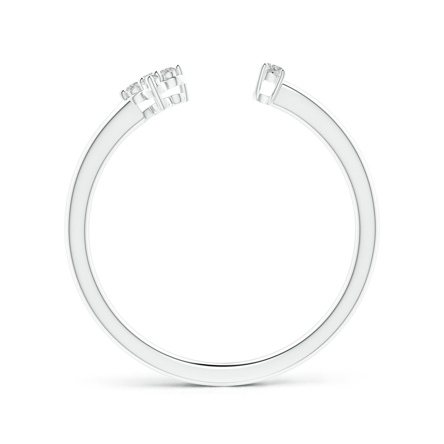 K, I3 / 0.06 CT / 14 KT White Gold