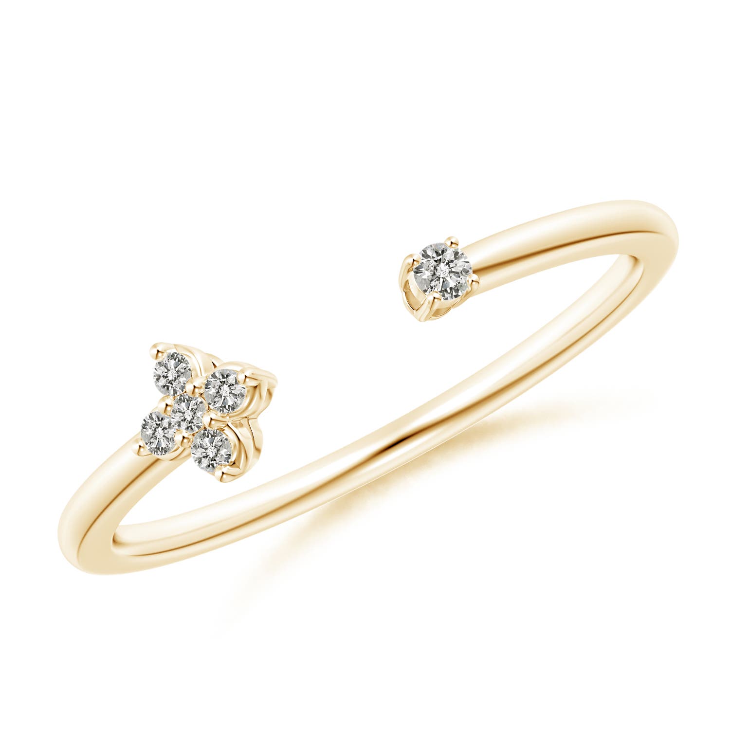 K, I3 / 0.06 CT / 14 KT Yellow Gold