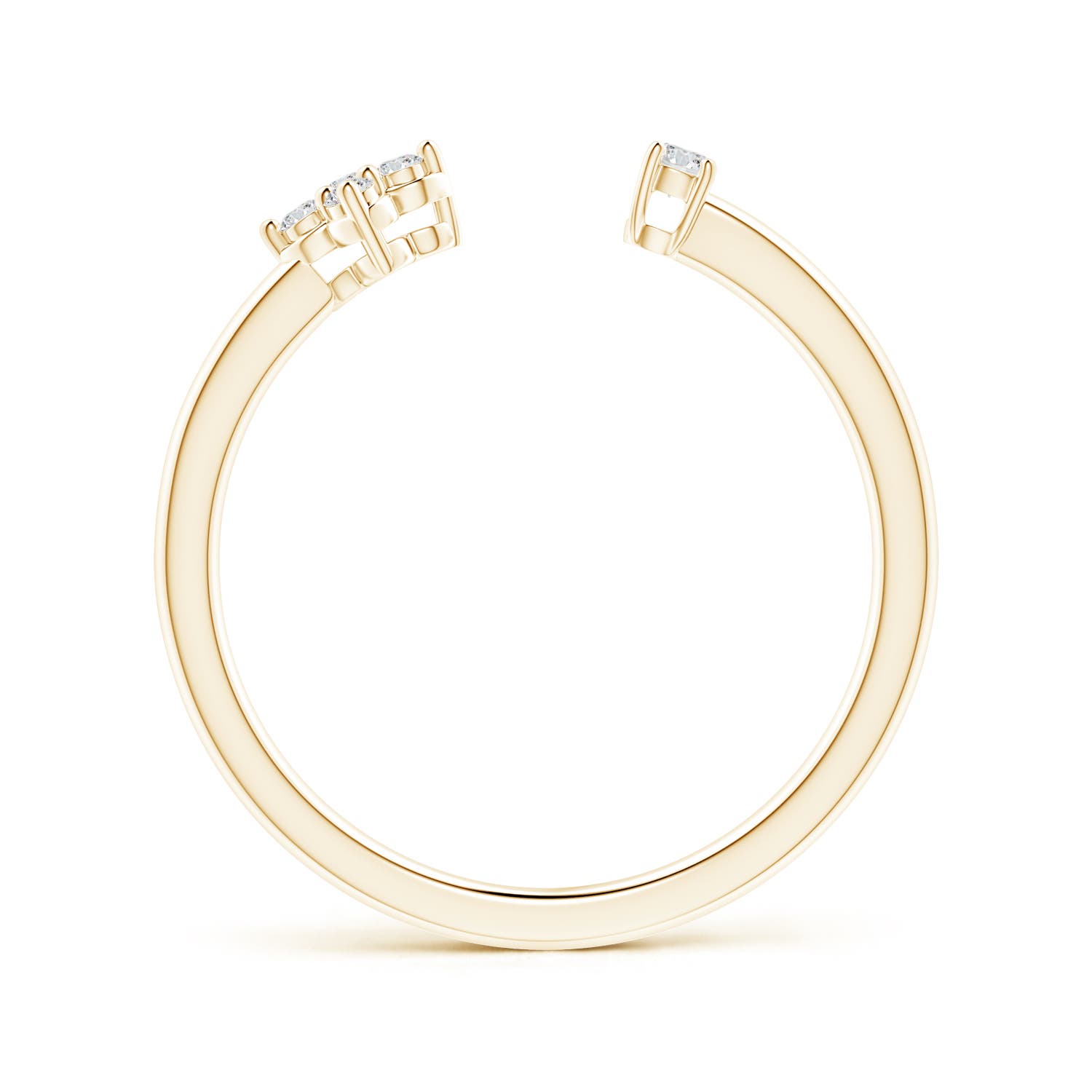 H, SI2 / 0.09 CT / 14 KT Yellow Gold