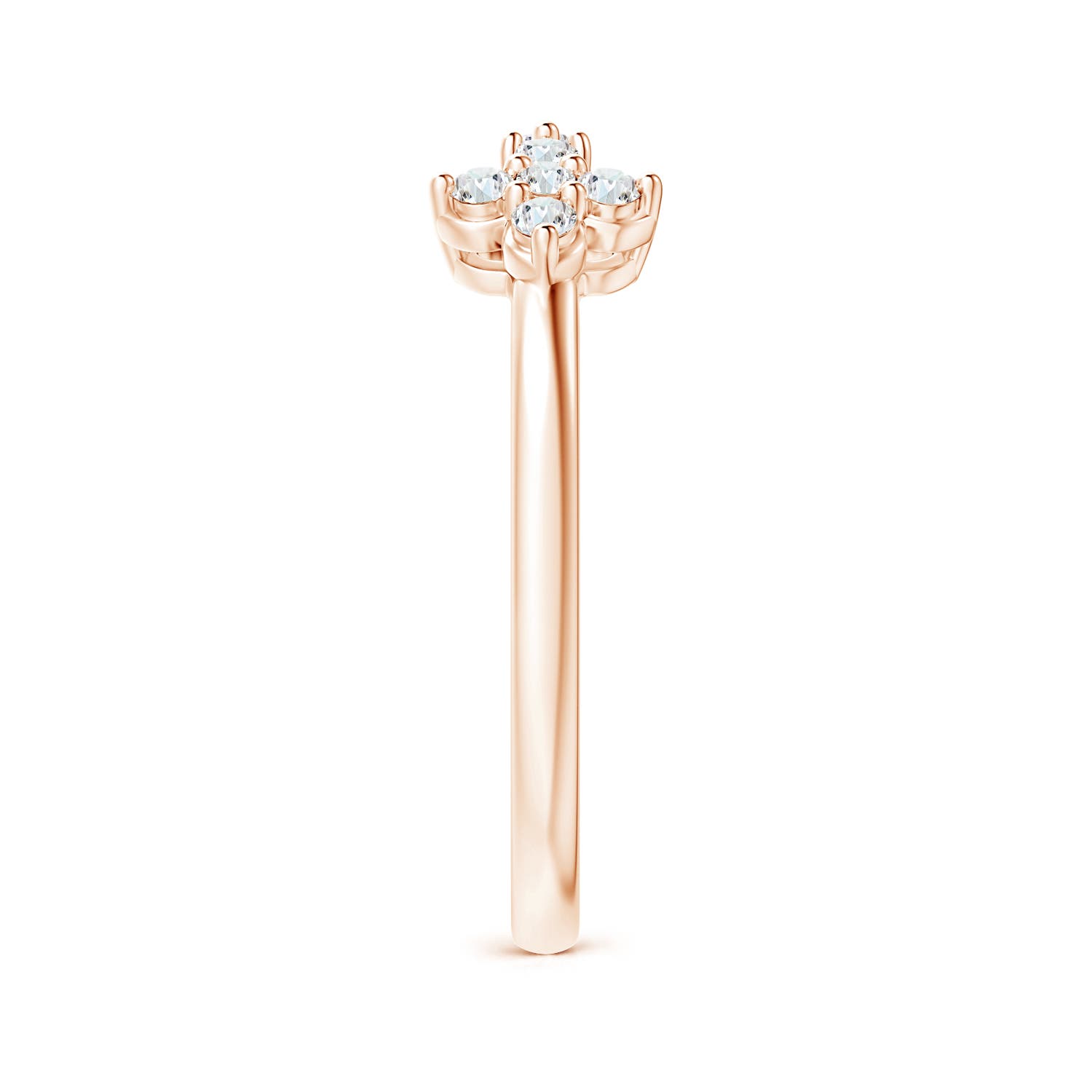 G, VS2 / 0.21 CT / 14 KT Rose Gold