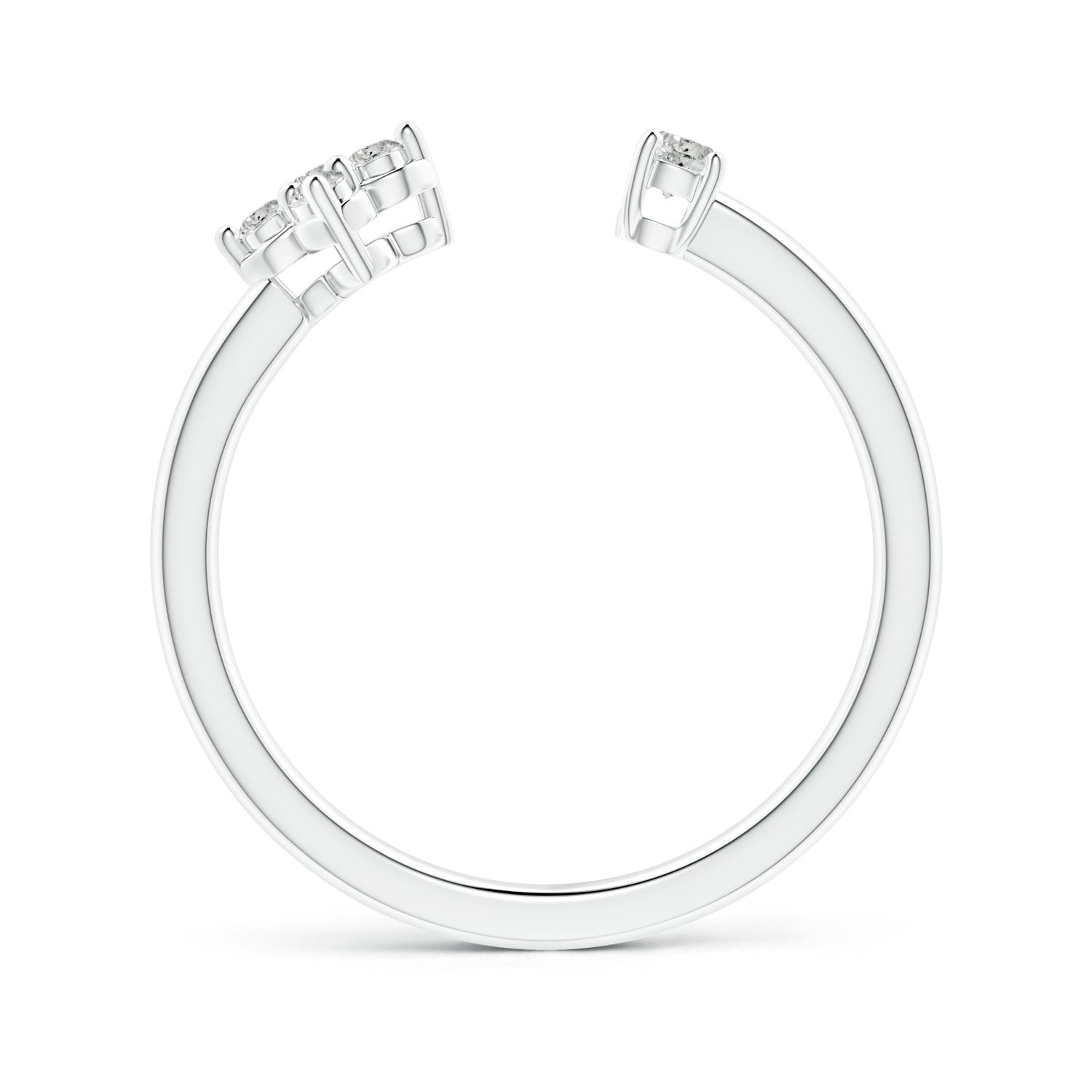 K, I3 / 0.21 CT / 14 KT White Gold