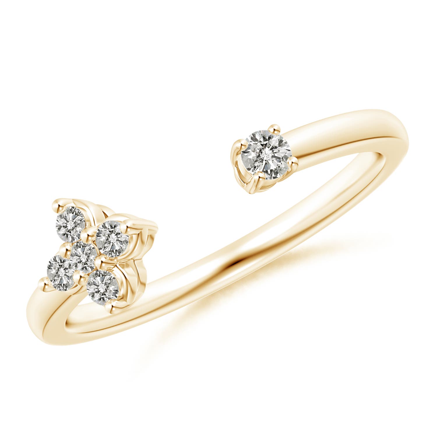 K, I3 / 0.21 CT / 14 KT Yellow Gold