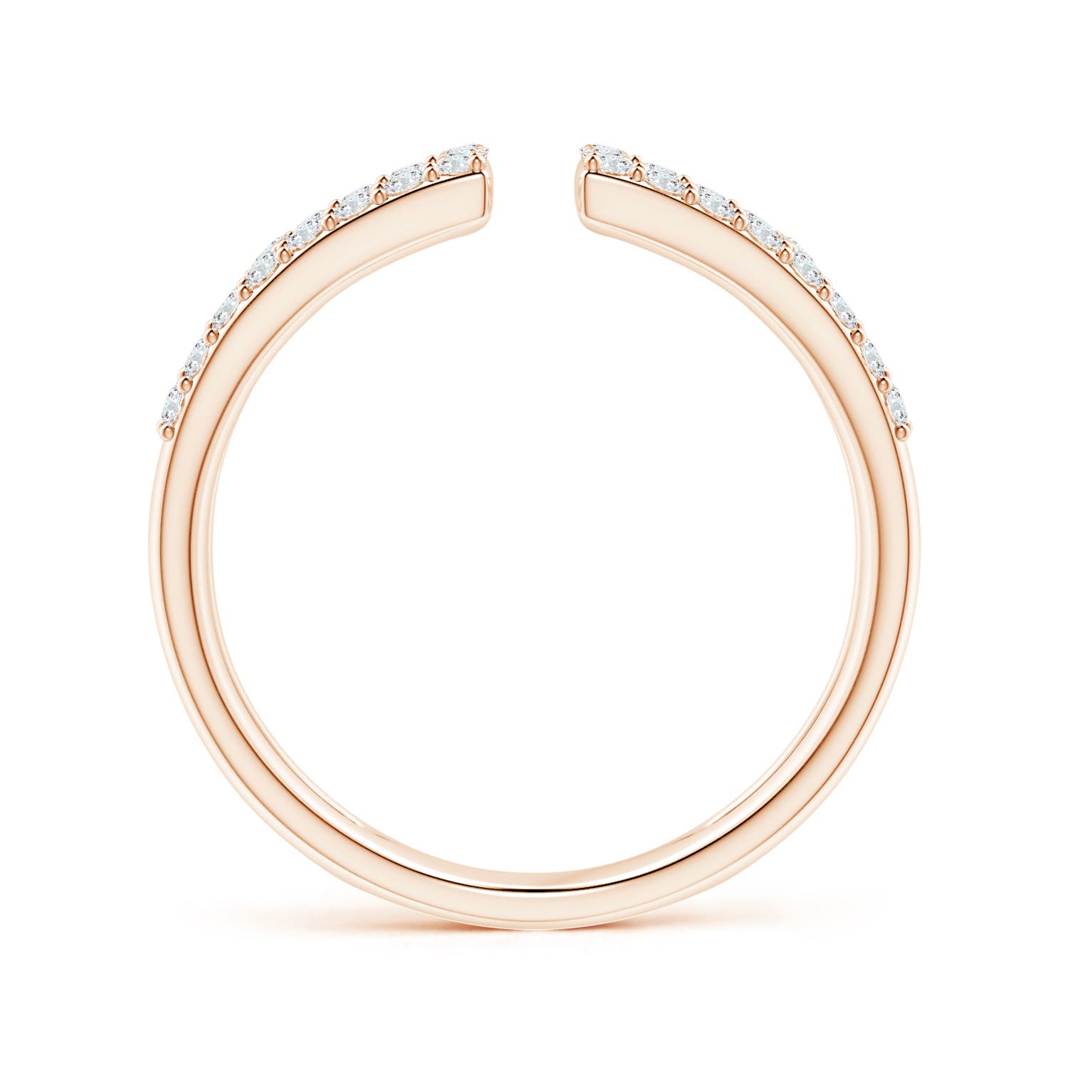 G, VS2 / 0.54 CT / 14 KT Rose Gold