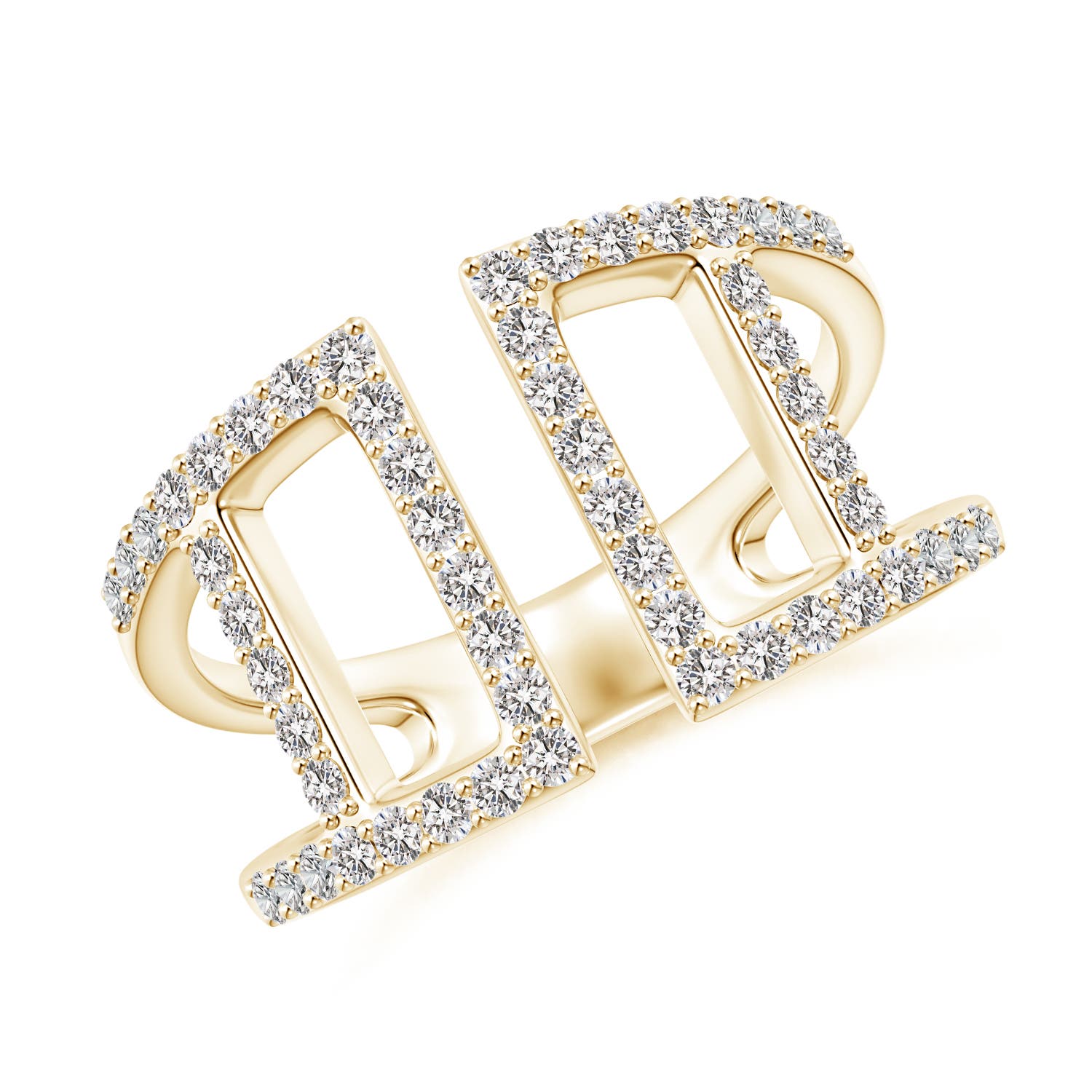 I-J, I1-I2 / 0.54 CT / 14 KT Yellow Gold