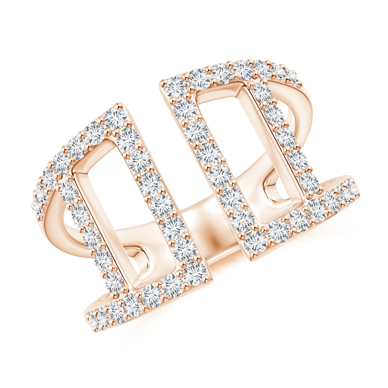 G, VS2 / 0.8 CT / 14 KT Rose Gold