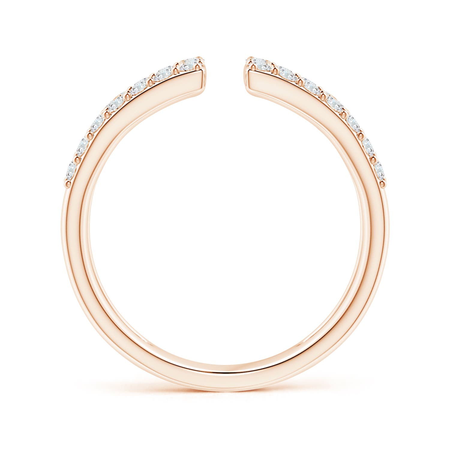 G, VS2 / 0.8 CT / 14 KT Rose Gold