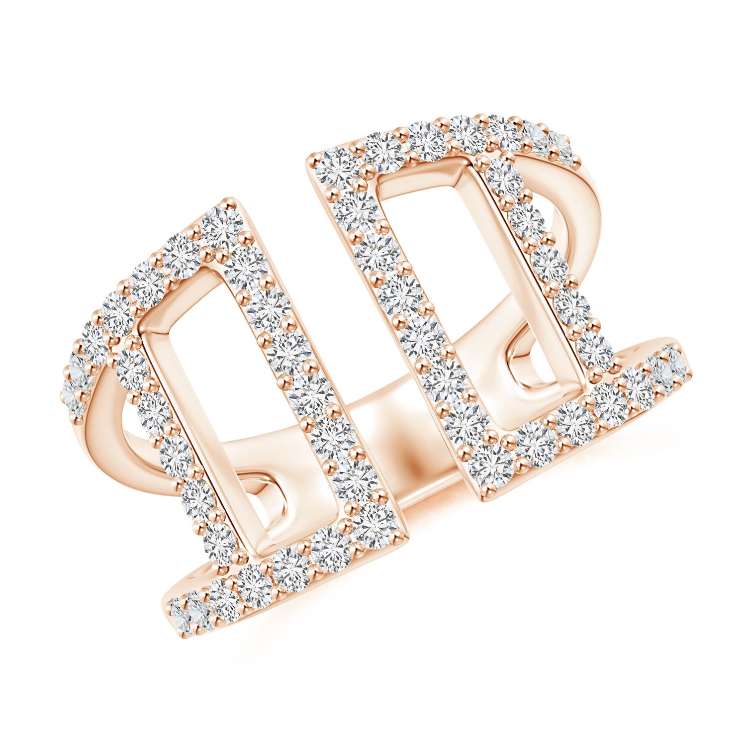 H, SI2 / 0.8 CT / 14 KT Rose Gold