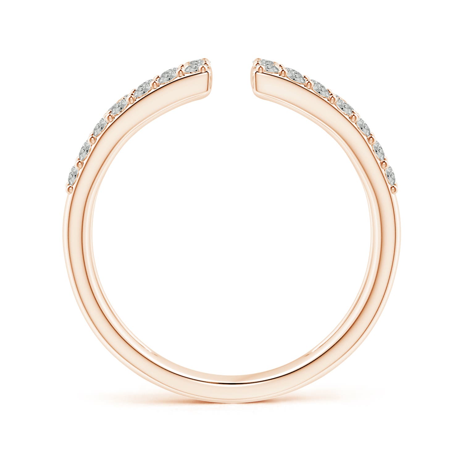 K, I3 / 0.8 CT / 14 KT Rose Gold