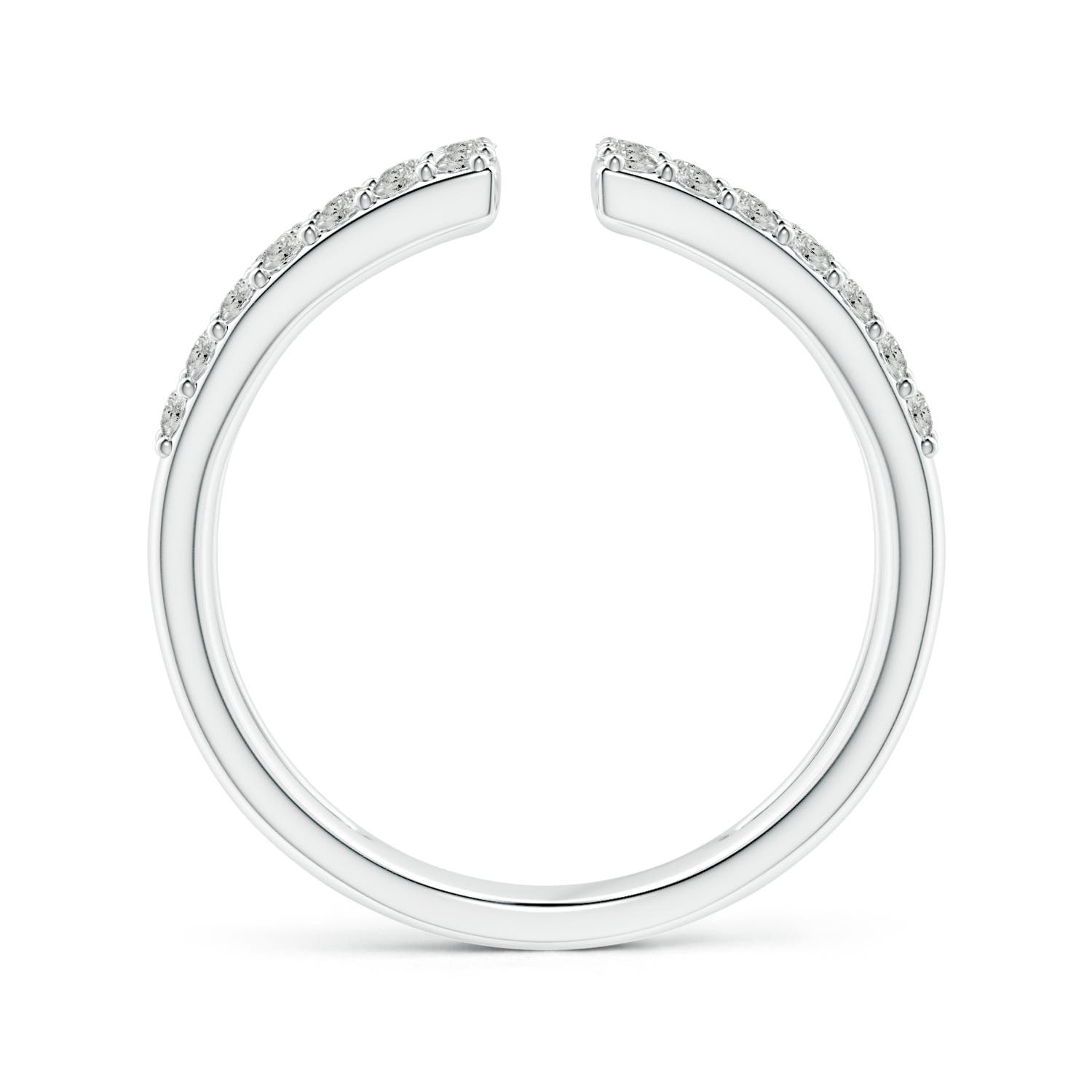 K, I3 / 0.8 CT / 14 KT White Gold