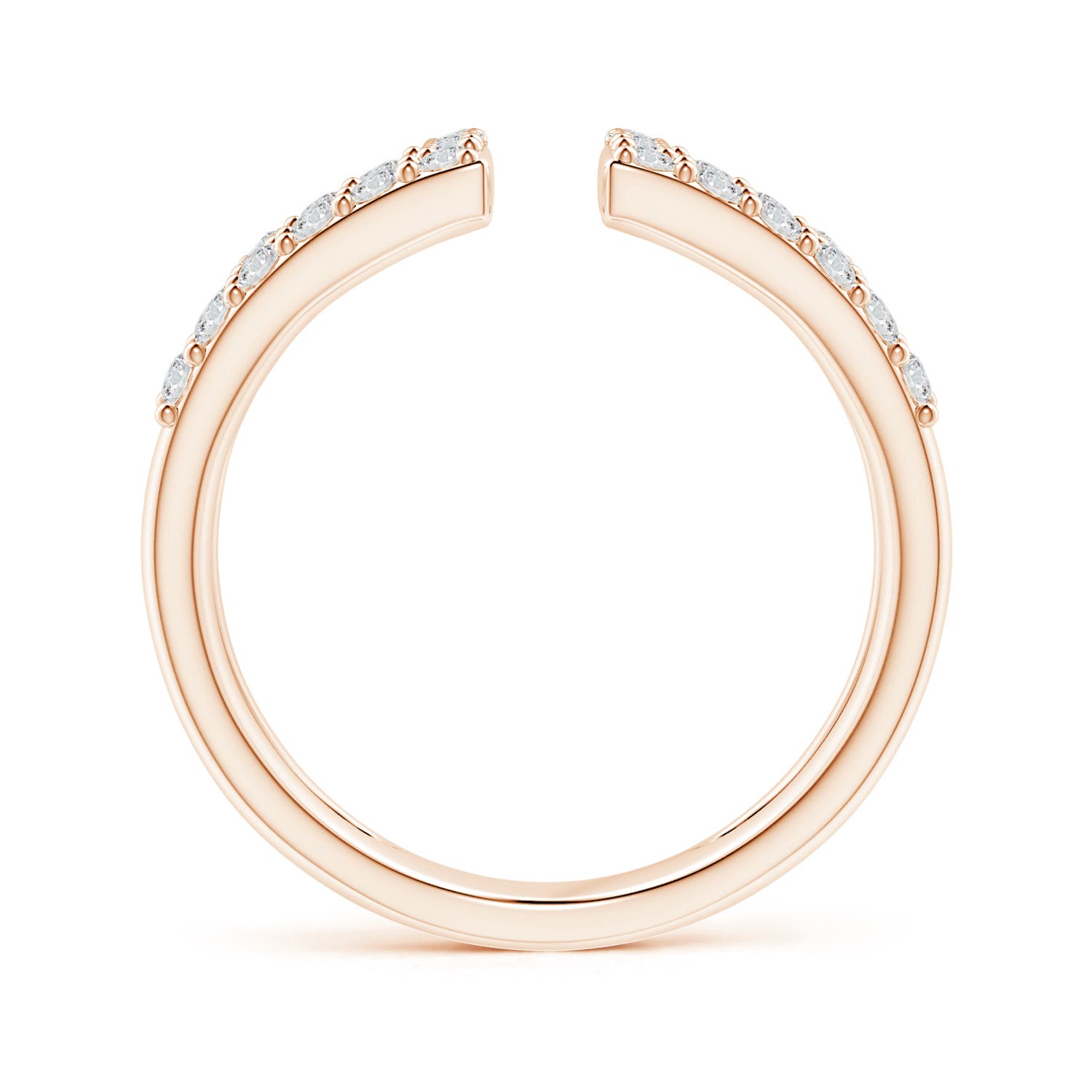 H, SI2 / 0.97 CT / 14 KT Rose Gold