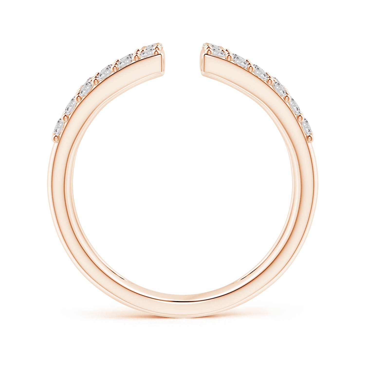 I-J, I1-I2 / 0.97 CT / 14 KT Rose Gold