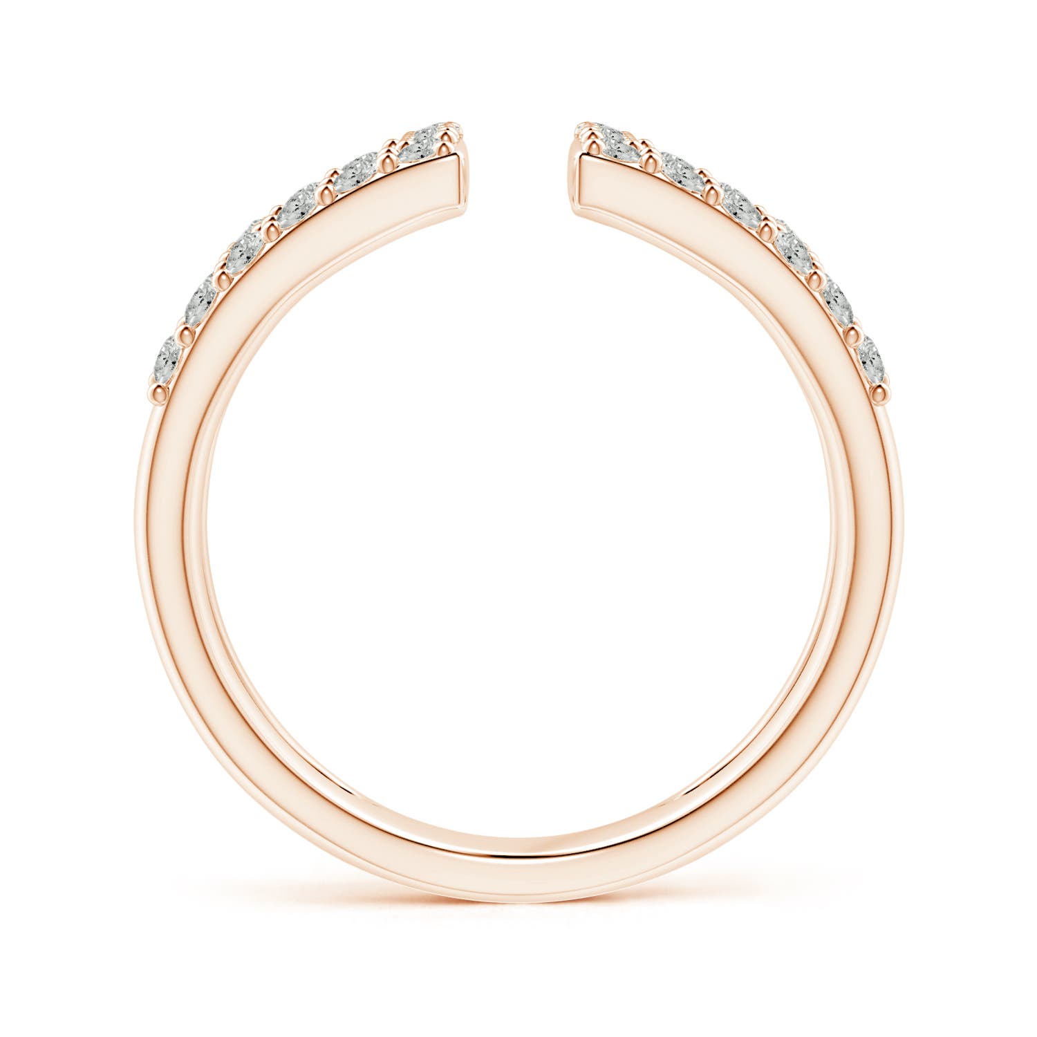 K, I3 / 0.97 CT / 14 KT Rose Gold