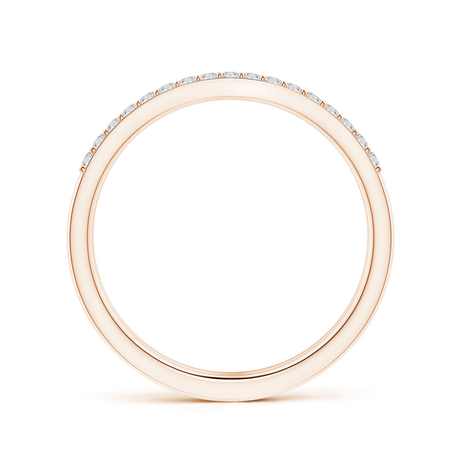 H, SI2 / 0.34 CT / 14 KT Rose Gold