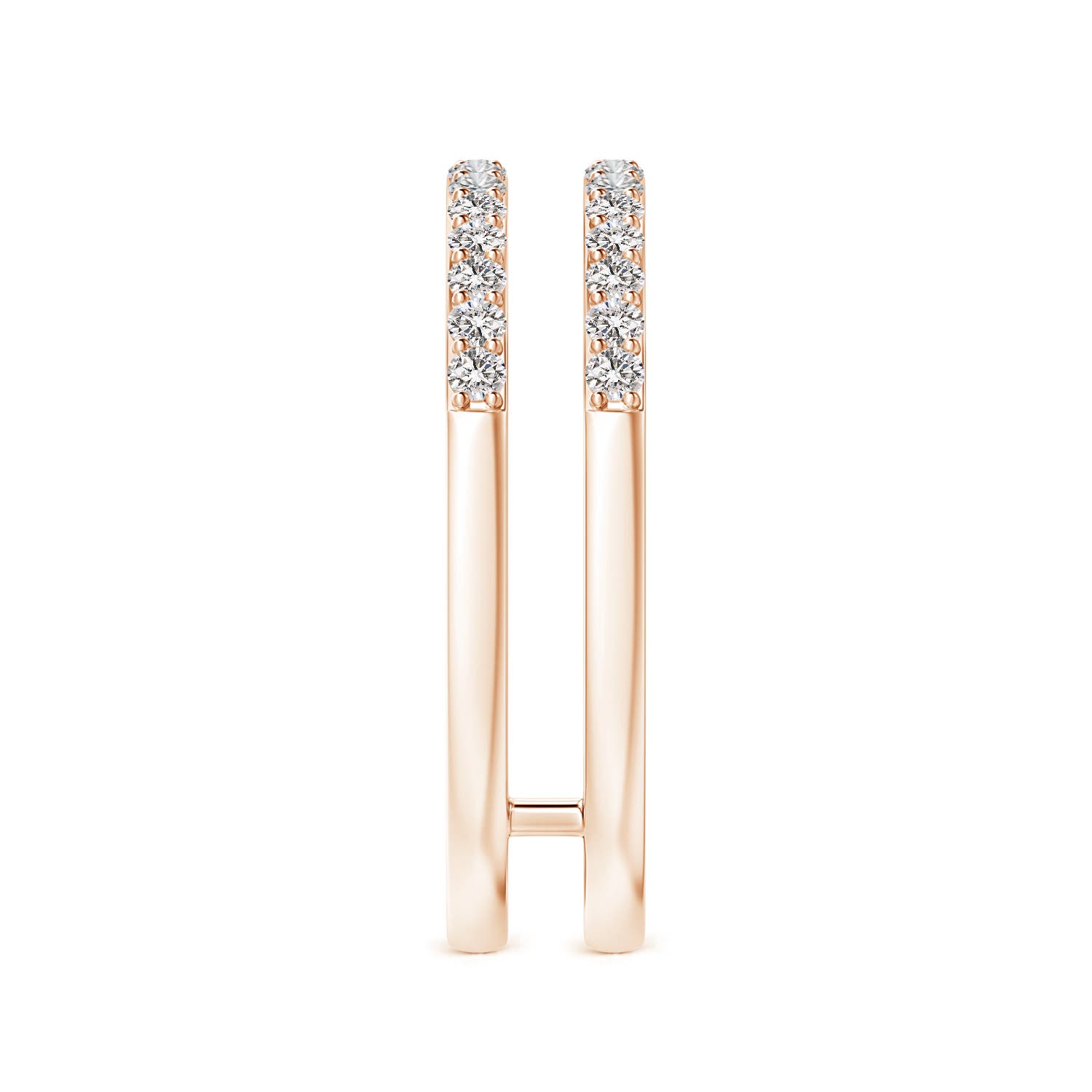 I-J, I1-I2 / 0.48 CT / 14 KT Rose Gold