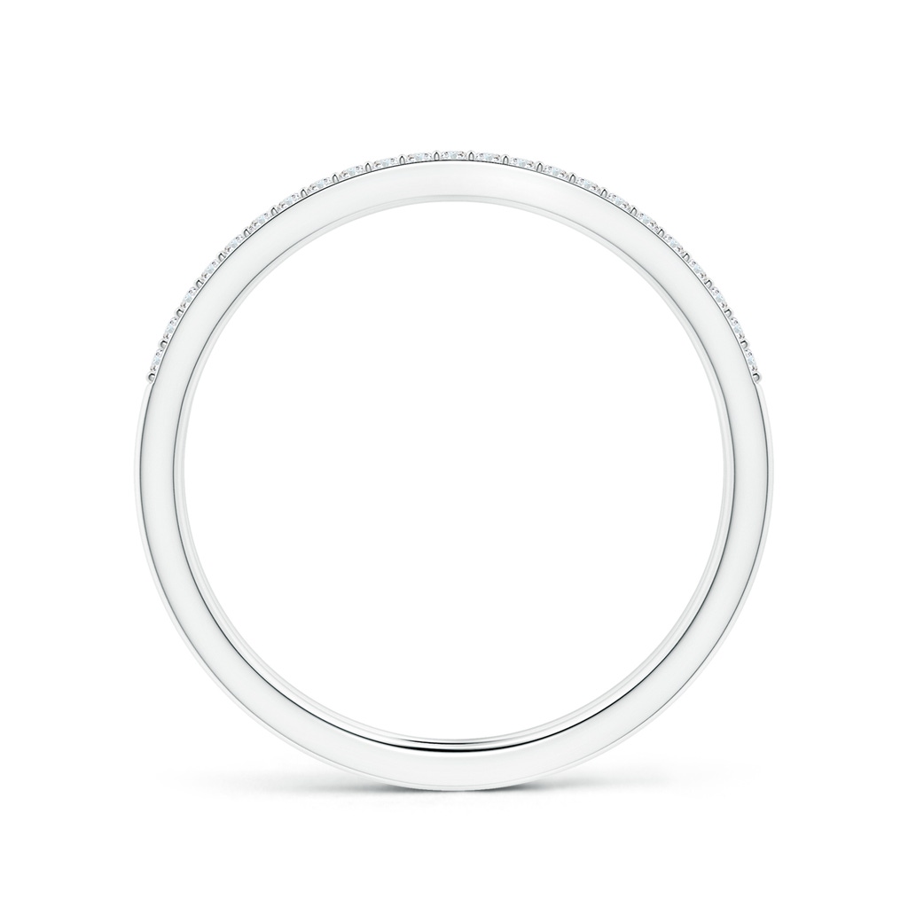 1mm GVS2 Prong-Set Diamond Double Ring in P950 Platinum - side 199