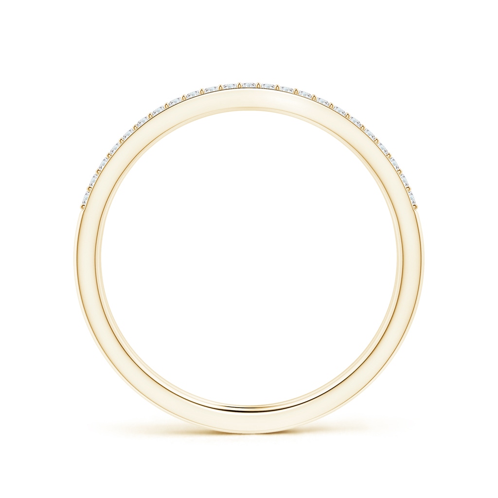 1mm GVS2 Prong-Set Diamond Double Ring in Yellow Gold - side 199