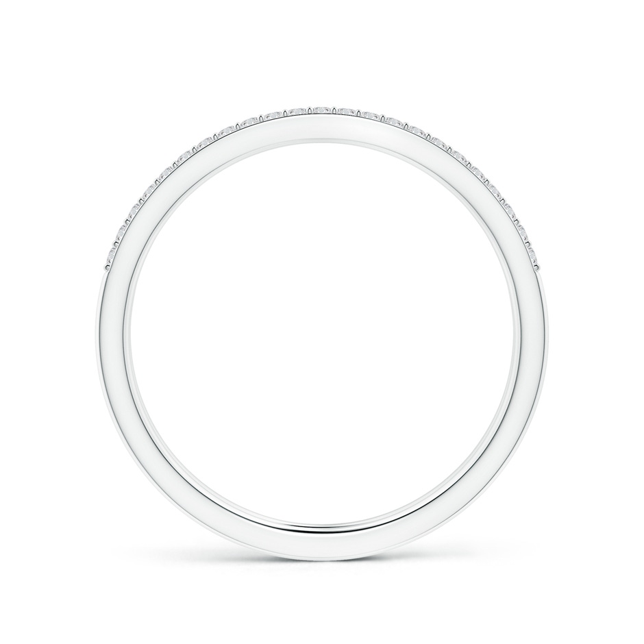 1mm HSI2 Prong-Set Diamond Double Ring in P950 Platinum side 199