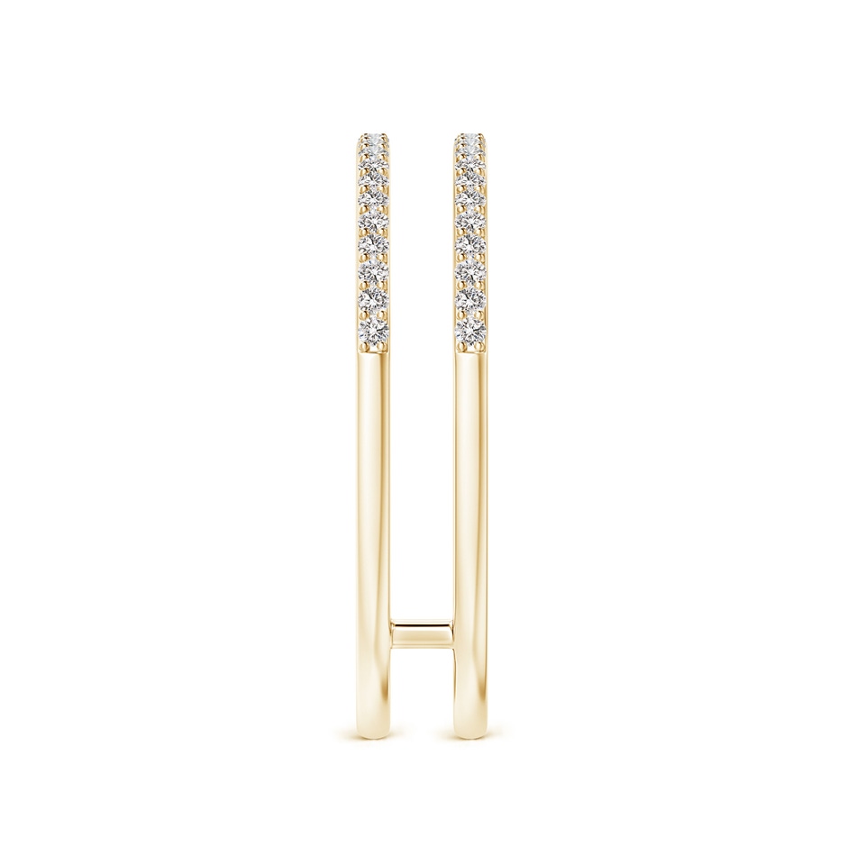 1mm IJI1I2 Prong-Set Diamond Double Ring in 10K Yellow Gold side 299