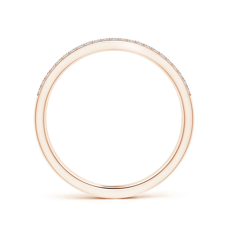 1mm IJI1I2 Prong-Set Diamond Double Ring in Rose Gold side 199