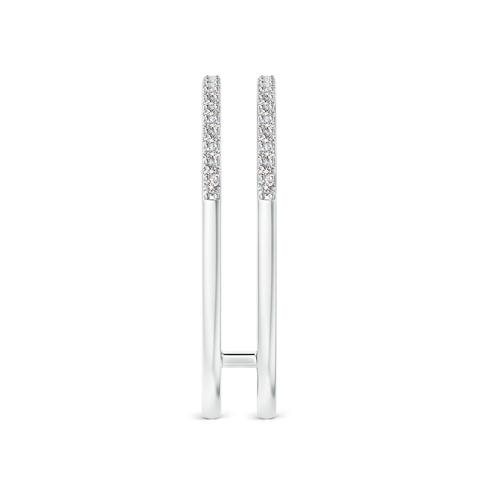 1mm IJI1I2 Prong-Set Diamond Double Ring in White Gold side 299