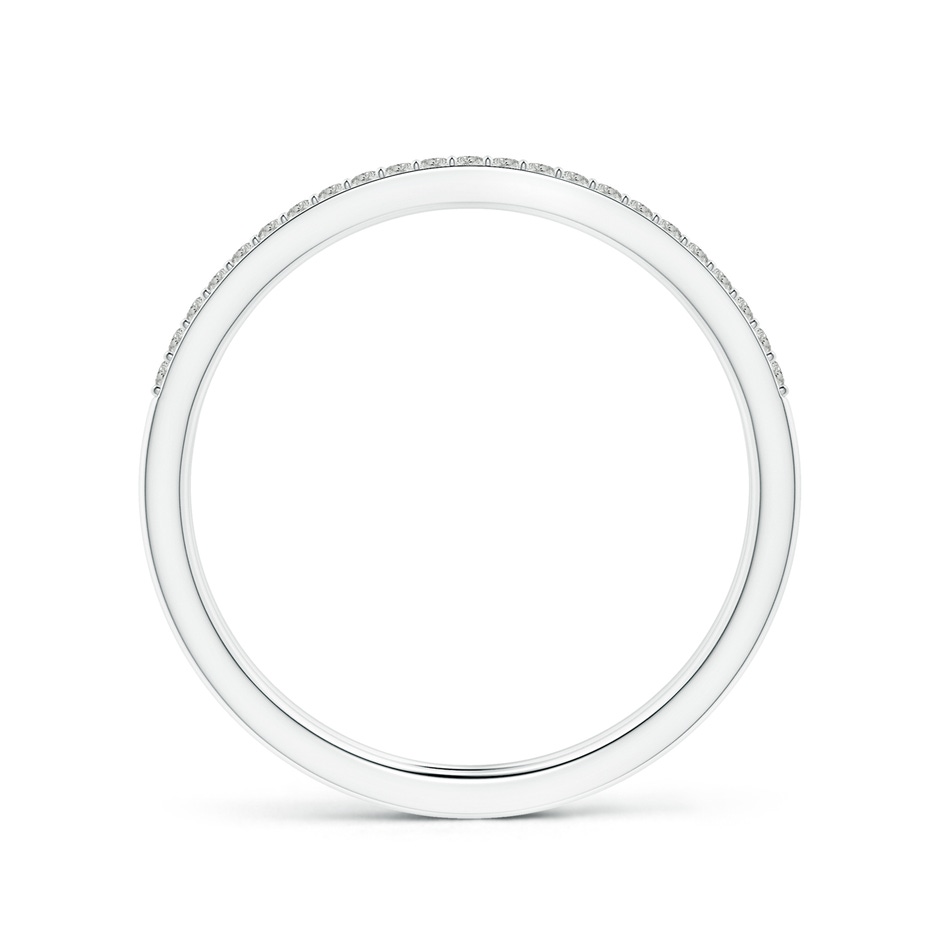 1mm KI3 Prong-Set Diamond Double Ring in P950 Platinum side 199