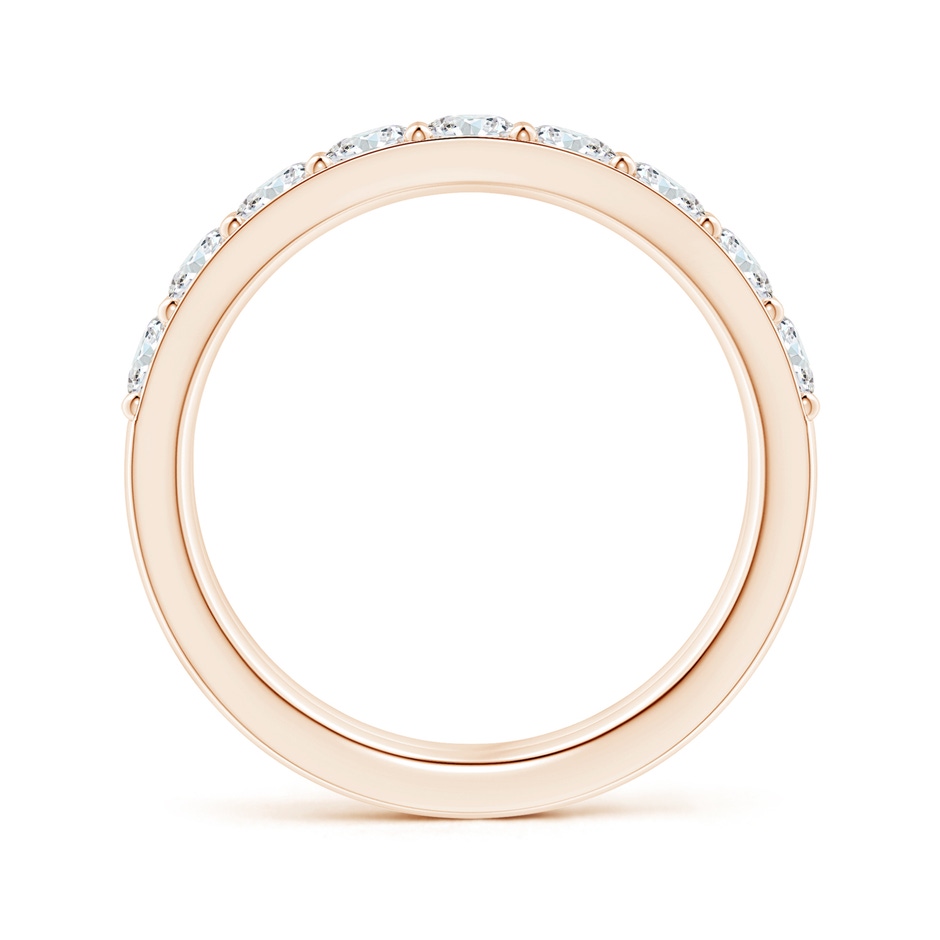 3.1mm GVS2 Prong-Set Diamond Double Ring in 18K Rose Gold side 199