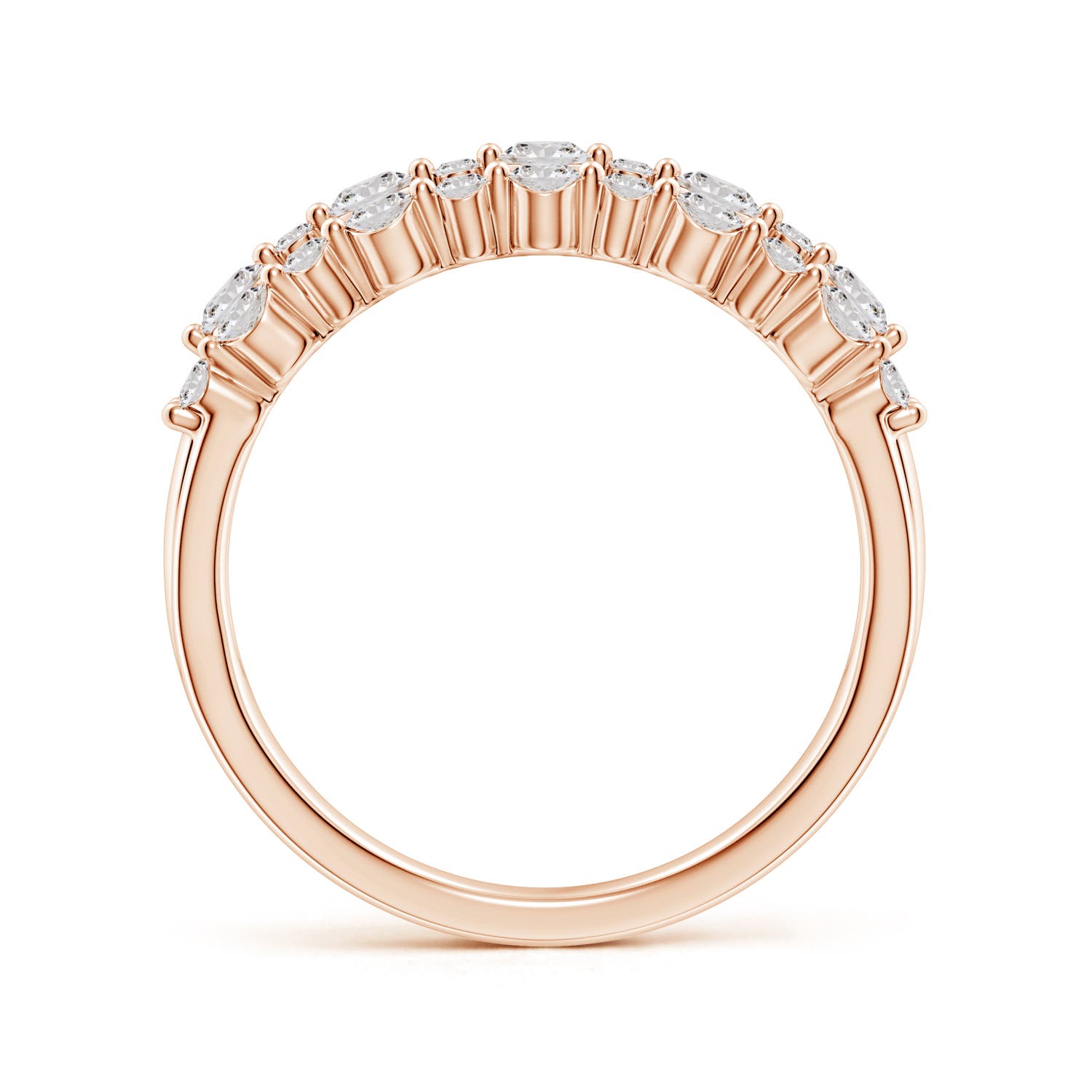 I-J, I1-I2 / 0.74 CT / 14 KT Rose Gold